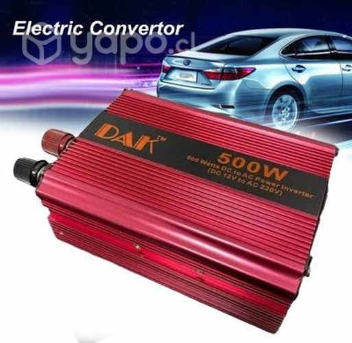 Inversor Voltaje Corriente 12V a 220V de 500W DAK