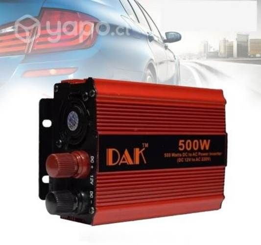 Inversor Voltaje Corriente 12V a 220V de 500W DAK