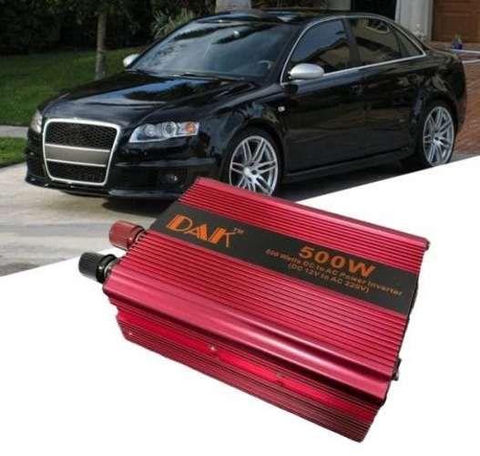 Inversor Voltaje Corriente 12V a 220V de 500W DAK