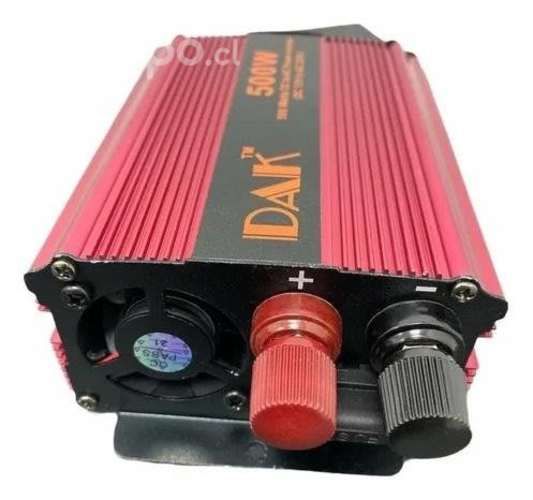 Inversor Voltaje Corriente 12V a 220V de 500W DAK