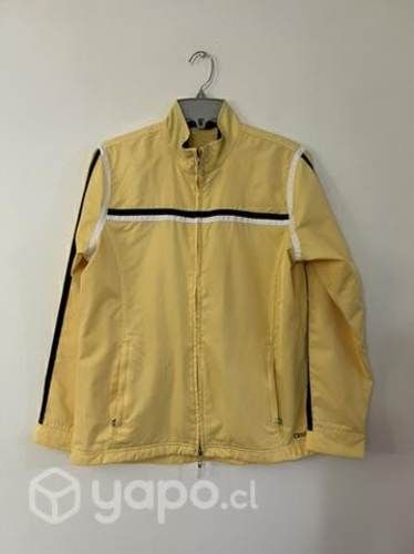 Chaqueta Corta Viento Marca Izod Talla M Amarillo