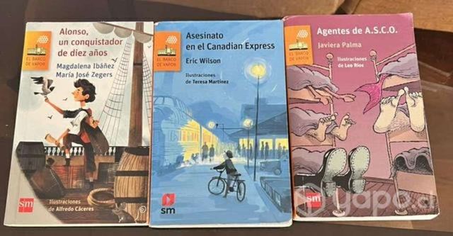 Libros nuevos original barco de papel ( cada uno )