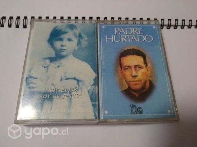Mt179: pack tapes sor teresa / padre hurtado
