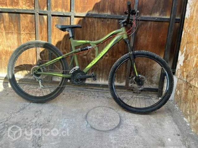 Bicicleta doble suspensión