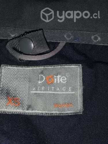 Parka negra Doite original talla XS