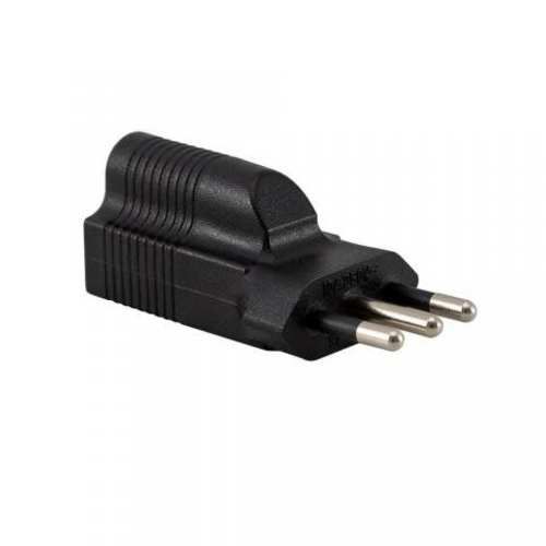 Adaptador enchufe 220v/110v negro