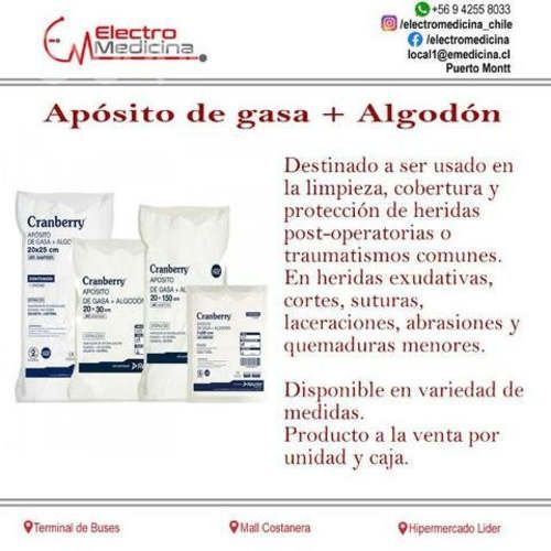Apostó de gasa + Algodón