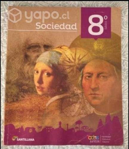 Libro Sociedad 8vo básico Santillana, Todos juntos