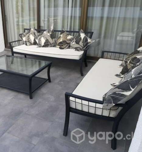 Juego terraza estilo Isabelina