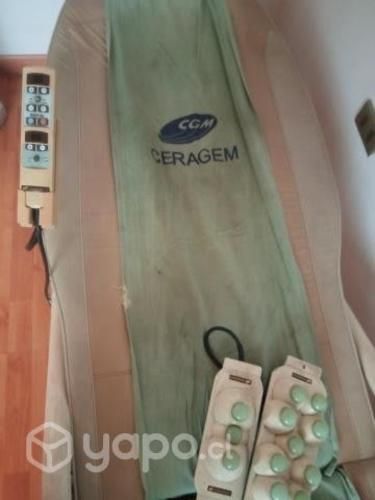 Camilla de masajes ceragem