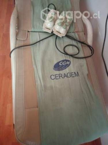 Camilla de masajes ceragem