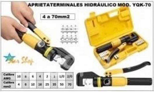 APRIETA TERMINALES HIDRÁULICO 4-70mm2
