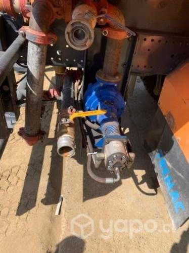 Bomba centrifuga camion aljibe