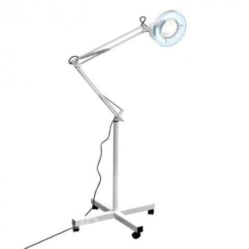 Lámpara Lupa 3 Dioptrias 22W Pedestal Base Ruedas