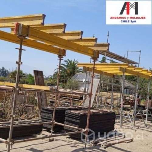 Arriendo Moldajes, Andamios,Alzaprimas y Vigas