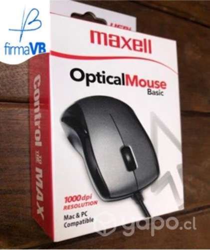 Mouse Maxell Usb Optico Ccable Mowr-10