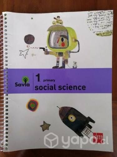 Libro Savia SM Social Science 1 Básico