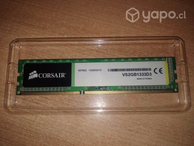 Memoria RAM DDR3 Corsair 2GB