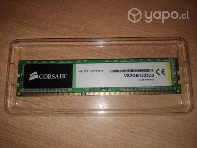 Memoria RAM DDR3 Corsair 2GB