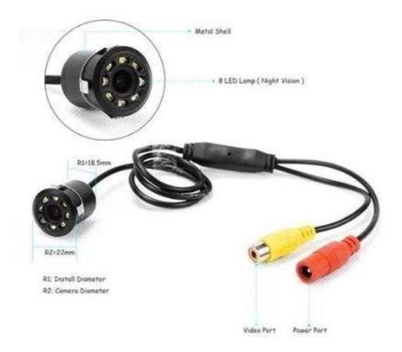Sensor Retroceso Automovil Camara