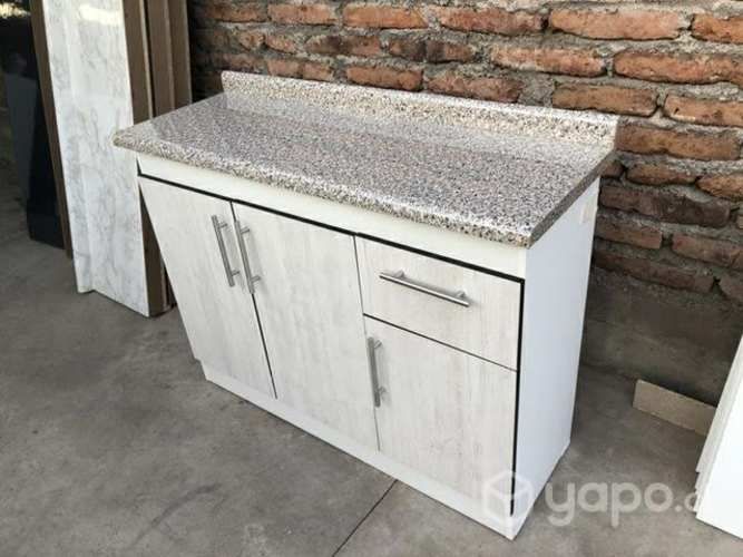 Mueble de cocina meson base 3 cuerpos color enigma