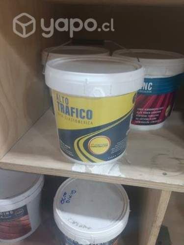 Pintura para pisos de alto trafico