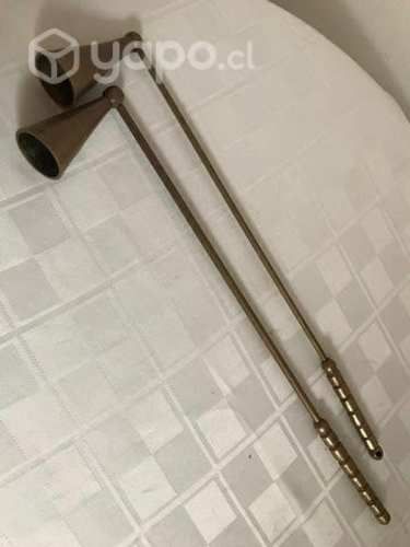 Par de Apaga Velas, de Bronce