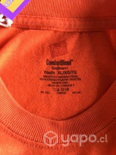 Polera Hanes / Confortblend - Talla XL Niño