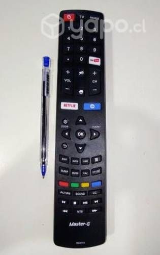Control Remoto Smart TV Master G Original y Nuevo