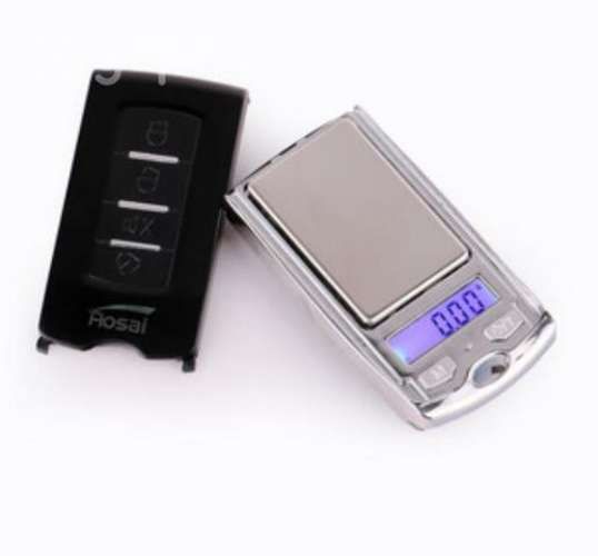 Mini gramera portátil con forma de llave de auto