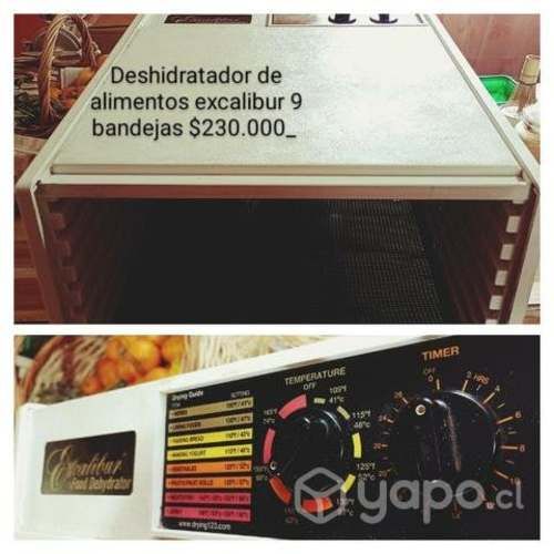 Deshidratador de alimentos excalibur