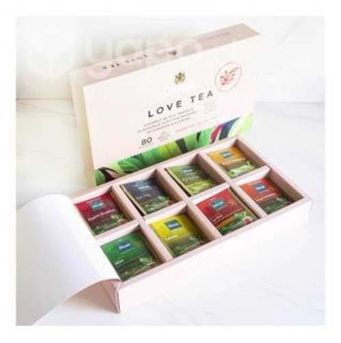 Caja Cartón Con 80 Bolsitas Te Dilmah Variedades