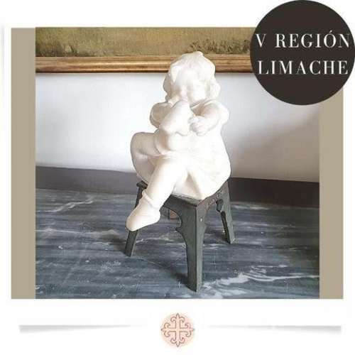 Bella Escultura de Alabastro De Juan Clara