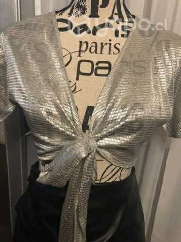 Hermoso crop metalizado, standar