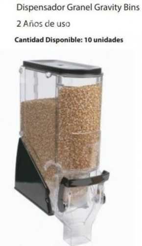 Dispensador granel gravity bins