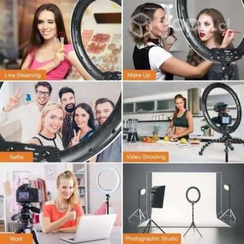 Aro De Luz Profesional 51 Cm Led