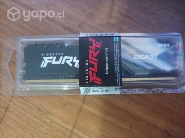 Ram de 8gb Kingston fury | DIMM DDR4-2666