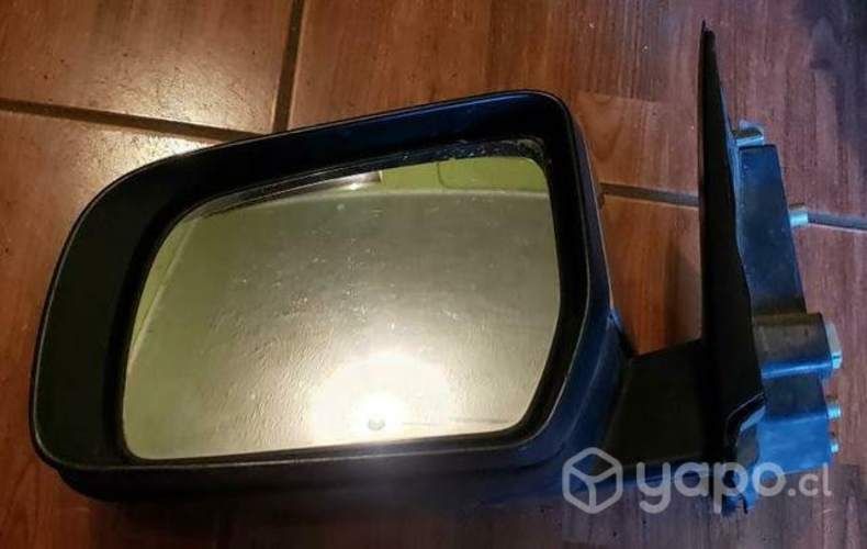 Espejo izquierdo Ranger 2013 2022 cromado detalle