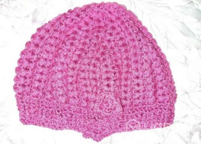 Gorro Lana Fucsia Nuevo