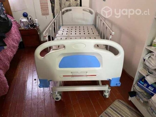 Catre Clínico Eléctrico De 3 Posiciones Y 4 Movimi