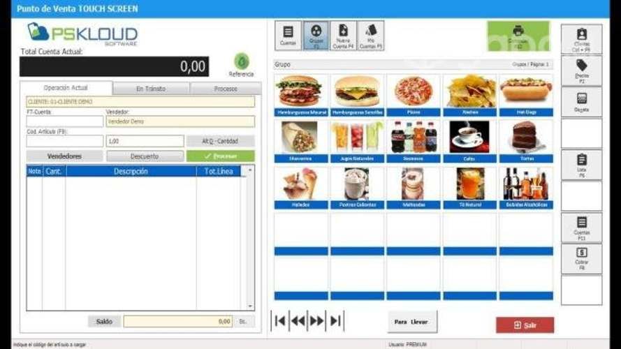 Sistema Para Restaurantes Y Comidas En Generales
