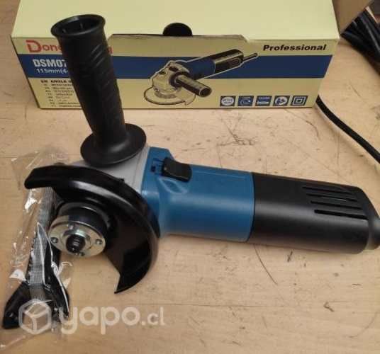 Esmeril angular 4 1/2" velocidad variable