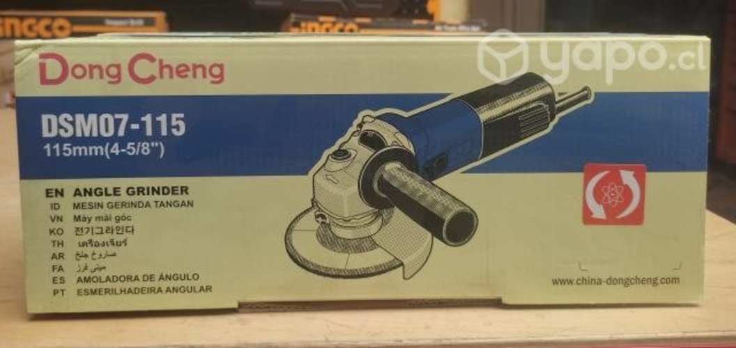 Esmeril angular 4 1/2" velocidad variable