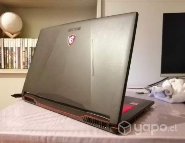 Notebook Gamer Msi con plataforma de refrigeración