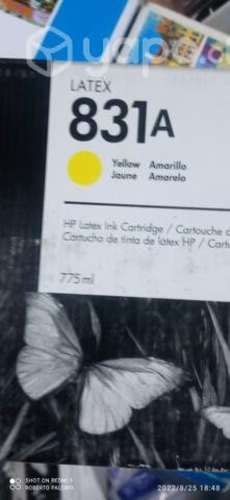 Tinta HP 831a yellow original de 775ml