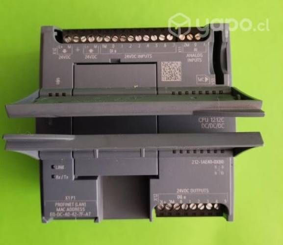 PLC Siemens S7-1200 CPu 1212DC