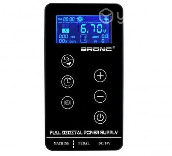 Fuente de poder bronc tpn-035 3amp digital