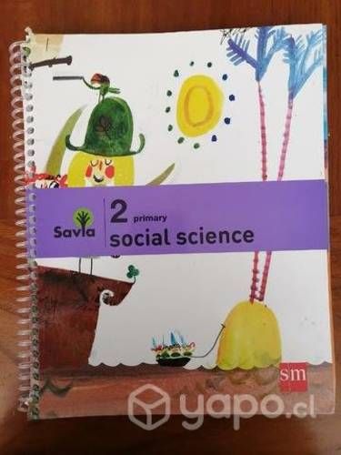 Libro Savia SM Social Science 2 Básico
