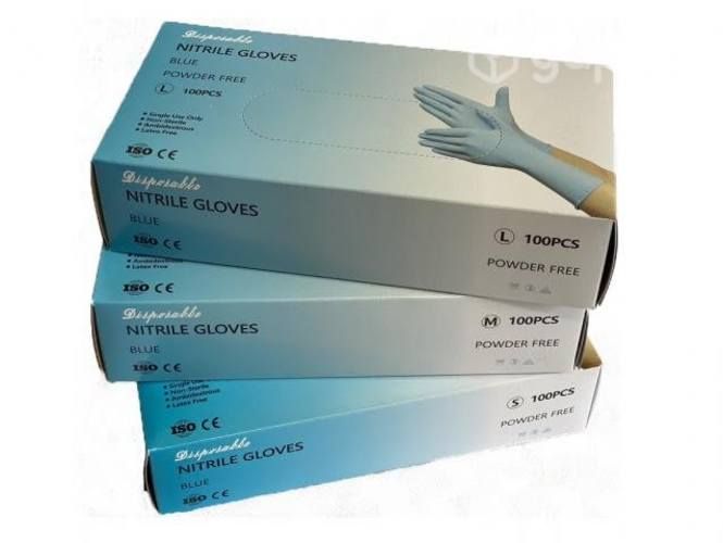 Guantes Nitrilo Libre de Latex