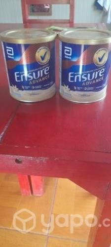 Leche ensure sellada